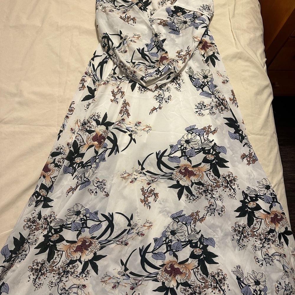 Floral maxi dress
